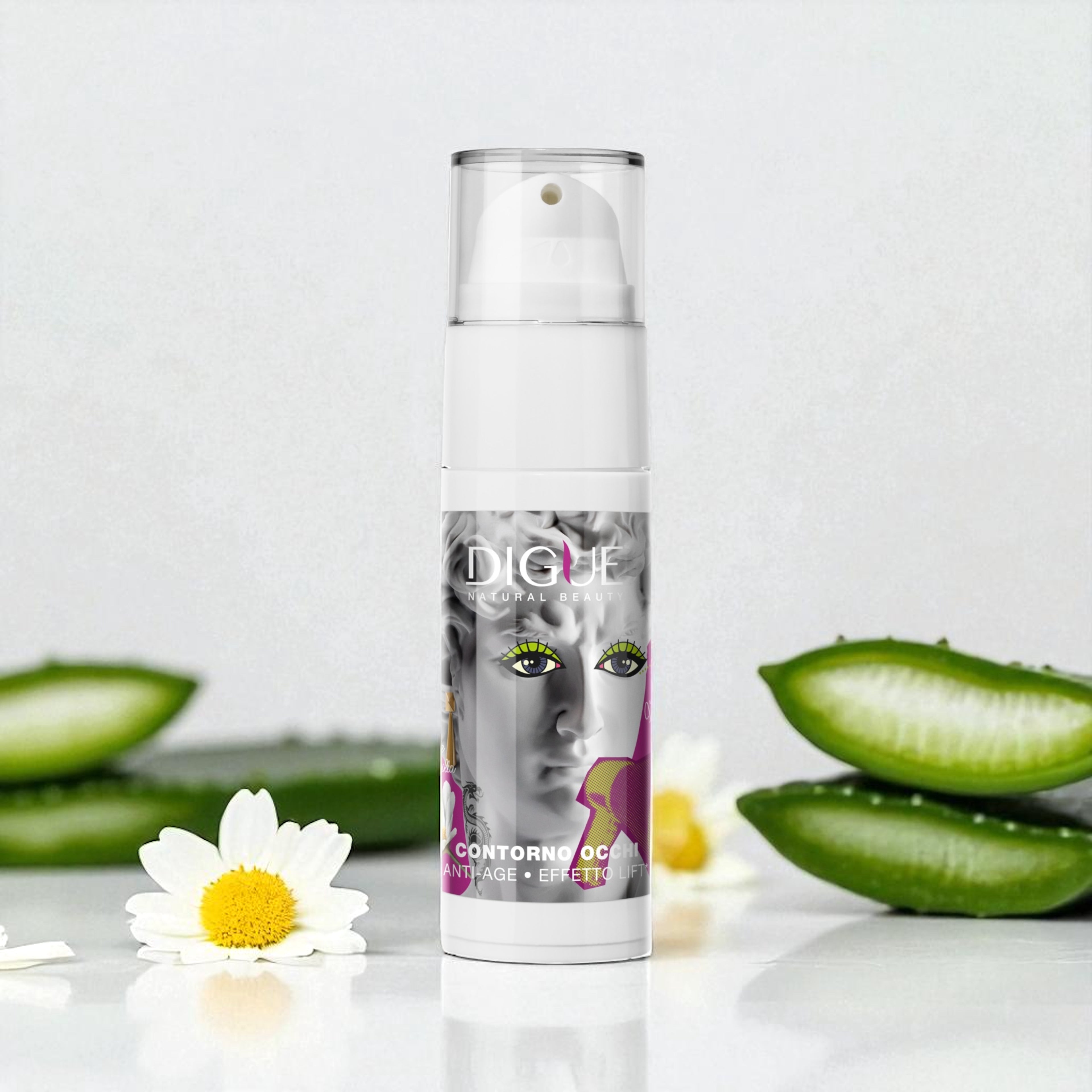 Crema Contorno Occhi Anti-Age - Anti-Rughe | Calma e Rassoda la Pelle del Contorno Occhi | 30 ml Made in Italy