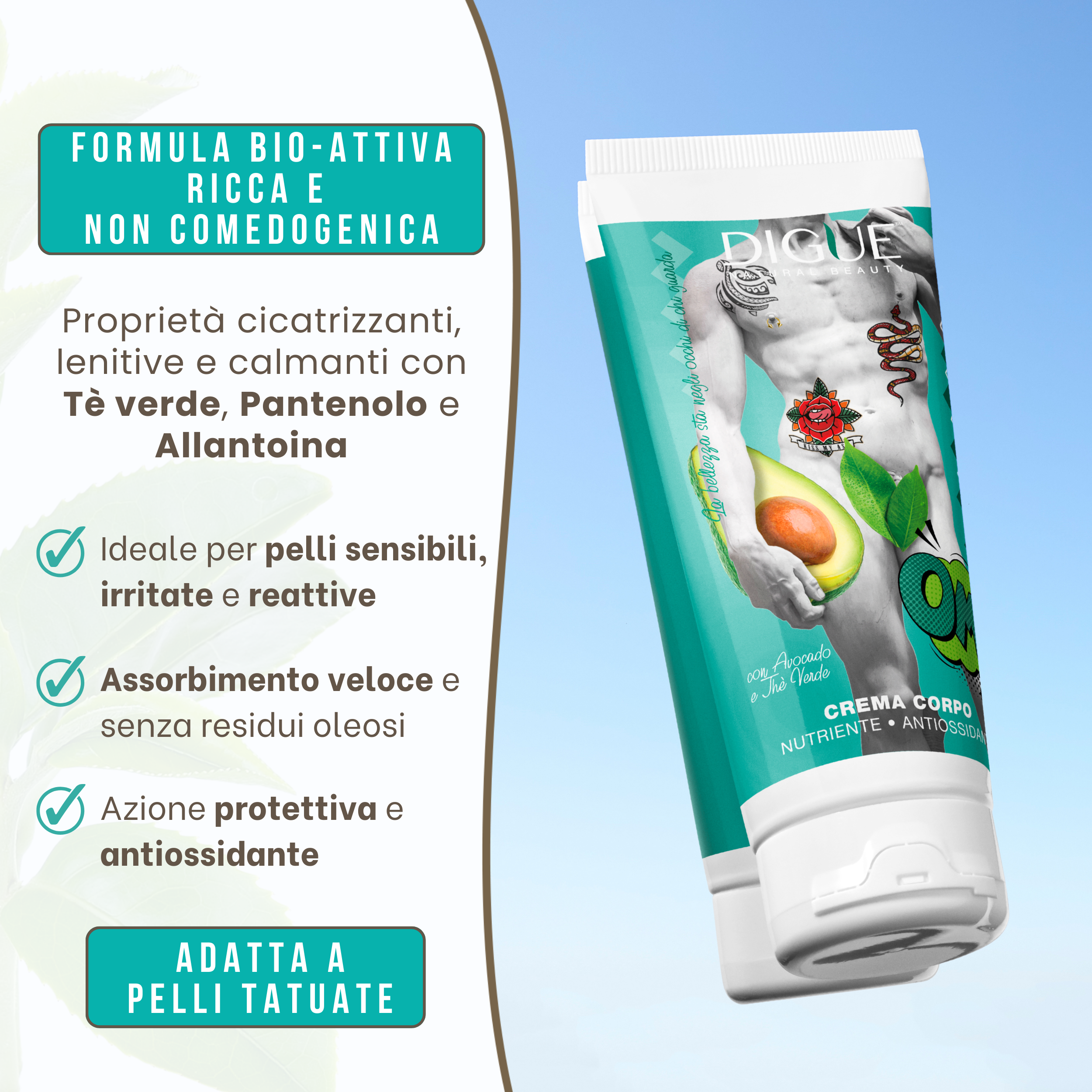 Crema Corpo Bio Superfood - Trattamento Nutriente, Idratante e Antiossidante per pelle normale, secca e sensibile - 200 ml Made in Italy