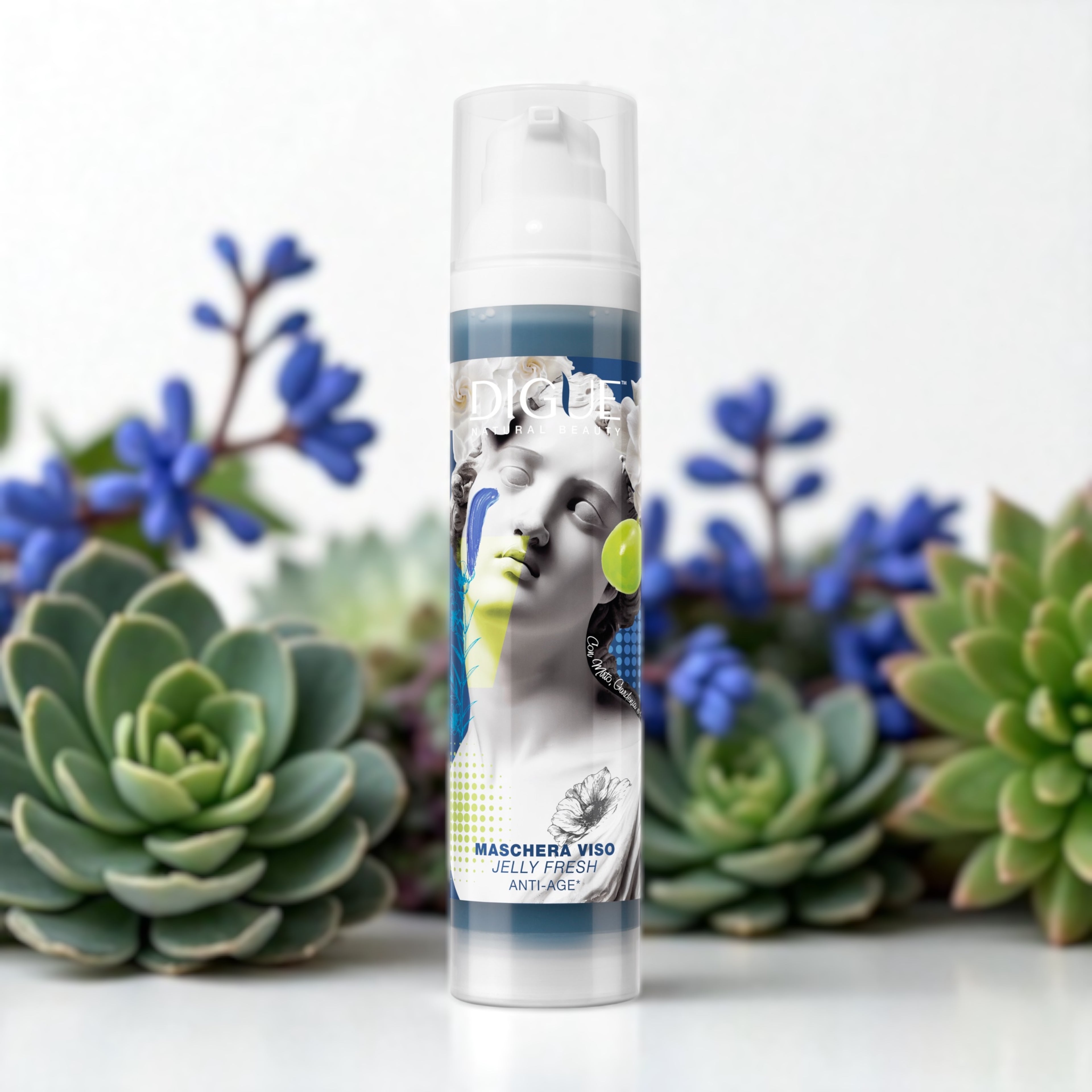 Maschera Viso Bio Antiage-Antirughe - Effetto Lift contro Rughe e Linee Sottili