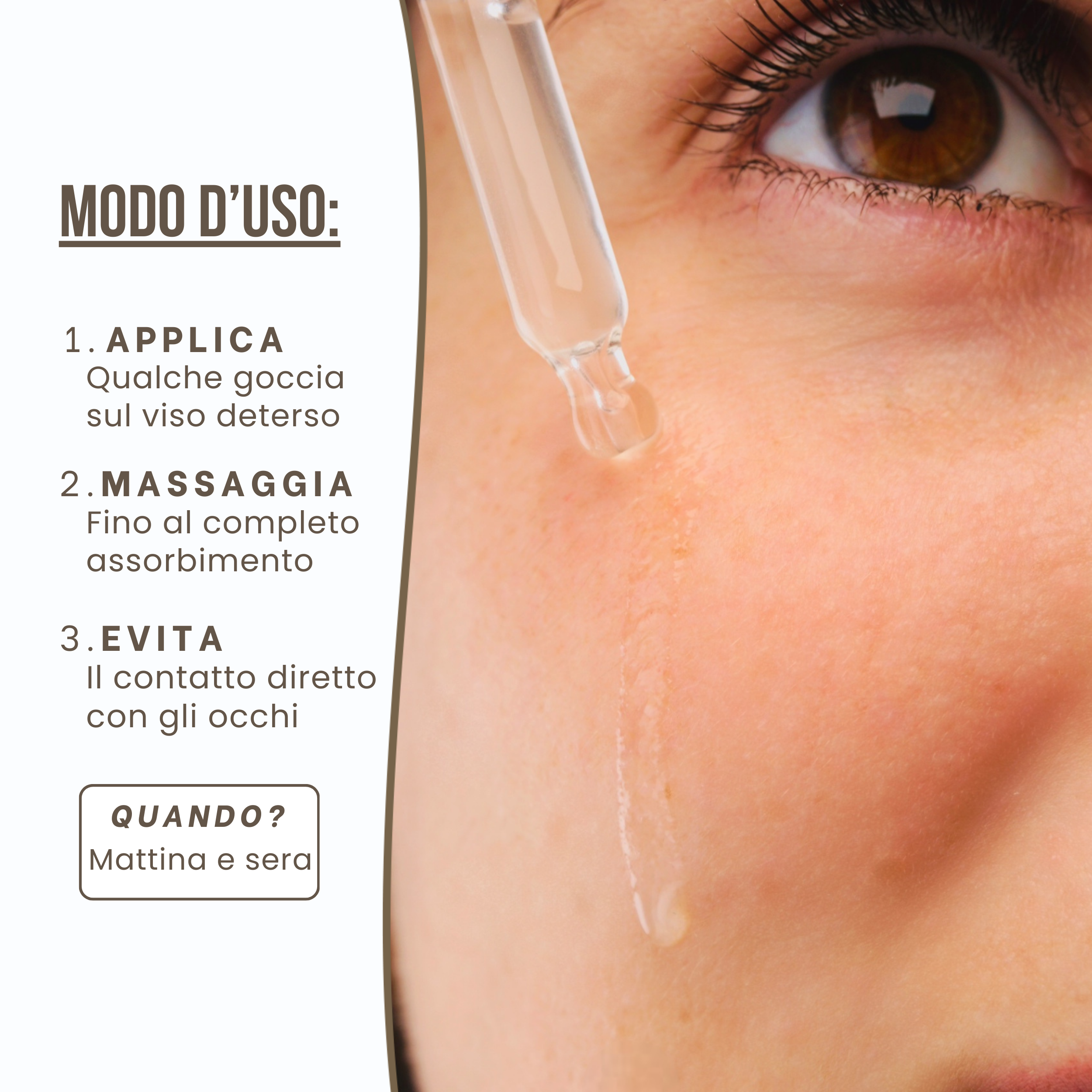 Siero Viso Bio-attivo Effetto Lift con Acido Ialuronico