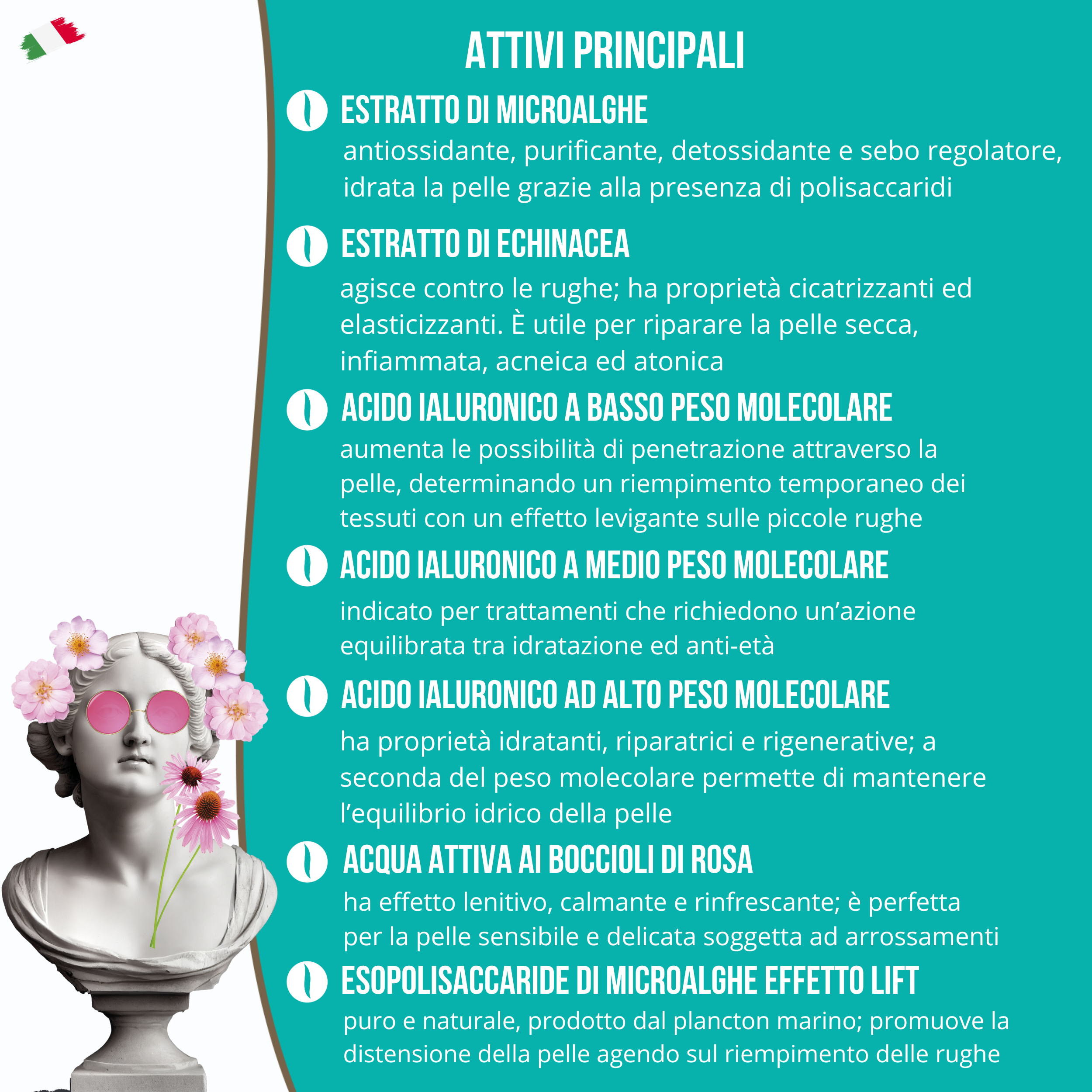 Siero Viso Bio-attivo Effetto Lift con Acido Ialuronico