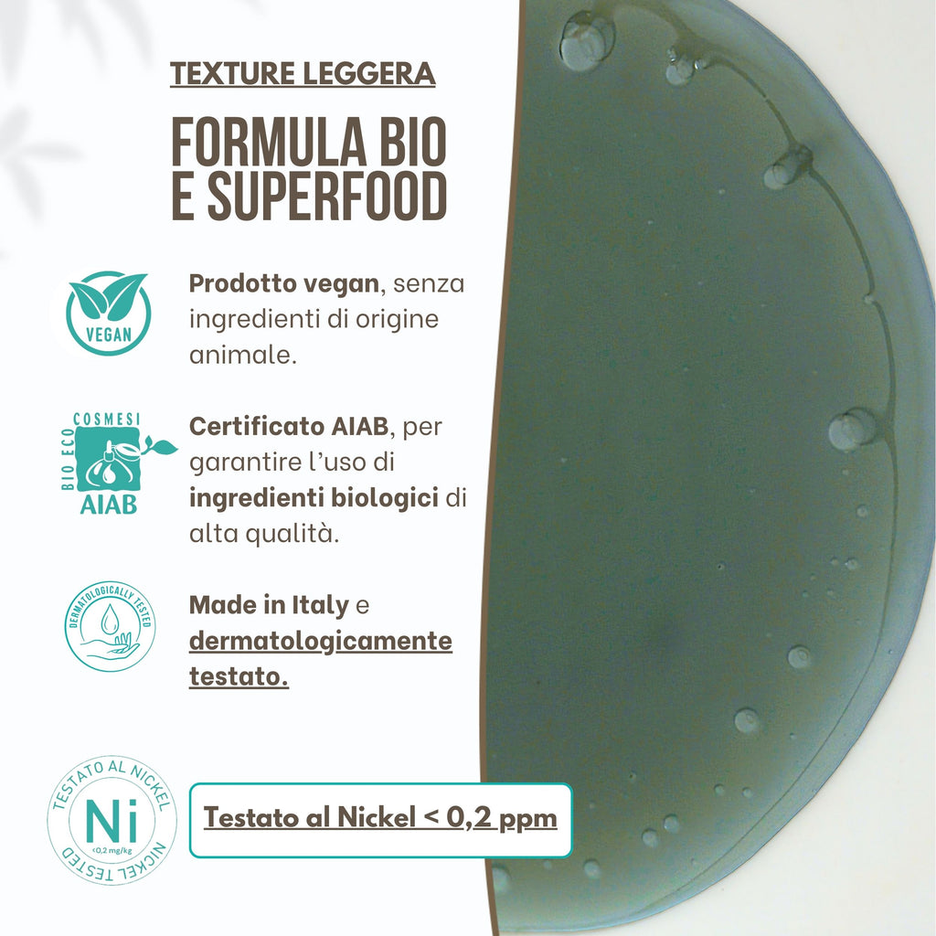 Maschera Viso Bio Antiage-Antirughe - Effetto Lift contro Rughe e Linee Sottili